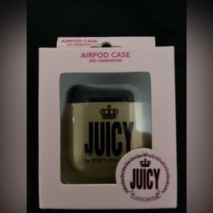 Juicy Couture Apple AirPod 2nd Generation Case